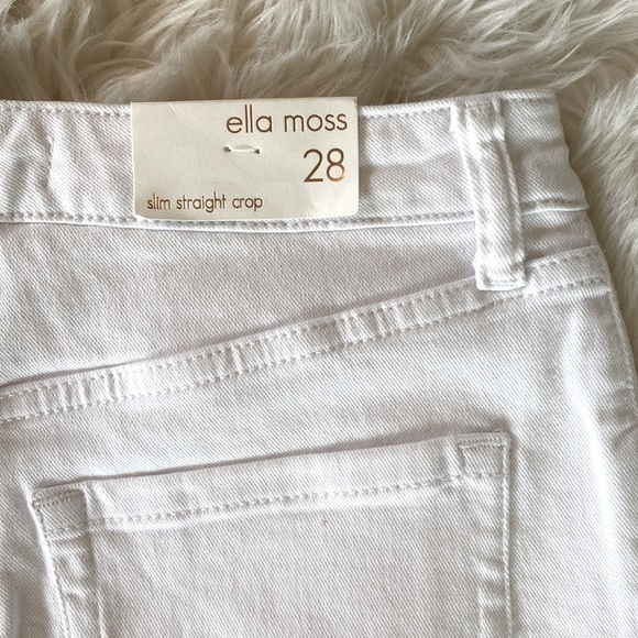 Ella Moss High-Rise Slim Straight Crop The Retro - Picture 12 of 12